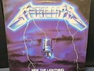 Metallica - Ride the Lightning - Elektra/Megaforce 60396-1 - VINYL RECORD 1984