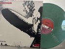 Led Zeppelin I 2008 Spain Reissue LP Green Color Vinyl Lp