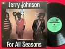 JERRY JOHNSON FOR ALL SEASONS LP (1984) ORIG RARE REGGAE DUB WACKIE'S