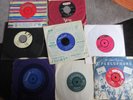 8 X VINYL 45'S 1960'S TV THEMES & SOUNDTRACKS VINYL DANGER MAN ROBINSON CRUSOE