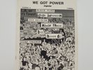 We Got Power Fanzine Issue #4 Punk Hardcore Zine Sin 34 Black Flag Minor Threat