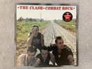 The Clash Combat Rock Vinyl Record First UK Pressing 1982 With Poster
