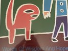 TEENAGE FANCLUB & JAD FAIR WORDS OF WISDOM AND HOPE LP+7