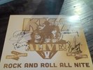 Kiss Kiss Kruise Alive V: Rock and Roll All Nite vinyl LP Rockabye 2015
