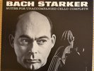 JANOS STARKER Bach Suites For Unaccompanied Cello Complete 3x LP Mercury stereo