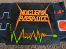 Nuclear Assault Brain Death Vinyl Record LP Tested & plays Great