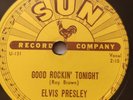 ELVIS PRESLEY GOOD ROCKIN' TONIGHT 78RPM SUN 210 FIRST PRESS E
