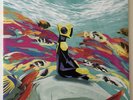 Abzu 2xLP Soundtrack Bioluminescent Clear Blue Vinyl Austin Wintory