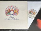 QUEEN-A NIGHT AT THE OPERA-UK 1975 1ST PRESS VINYL LP-EMBOSSED+3 CUT INNER (EX+)
