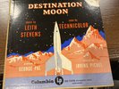 Destination Moon 1950 33RPM Vinyl Record - Columbia Records - Leith Stevens