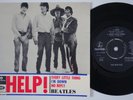 BEATLES Help +3 DARK BLUE LINES variant RARE Sweden EP GEOS 234 swedish HEAR