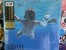 NIRVANA Nevermind NEW BLUE/WHITE SPLATTER VINYL W/HYPE STICKER/2500