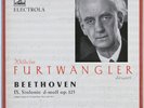 WILHELM FURTWANGLER BEETHOVEN SYMPHONY NO.9 ELECTROLA ED.1 RED WALP 1286/87 NM