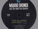 Mario Biondi And The High Five Quintet - This Is What You Are