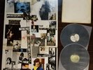 THE BEATLES White Album 2LP 1968 LA PRESS #'d A1634634 VG w/ POSTER Apple VINYL