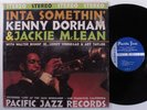 KENNY DORHAM/JACKIE MCLEAN Inta Somethin' PACIFIC JAZZ LP VG+ SHRINK x