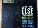 CANNONBALL ADDERLEY   Somethin Else   Blue Note  1595 Jazz Lp   Stereo Rvg