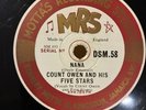 COUNT OWEN & HIS FIVE STARS Nana 78 RPM MRS Calypso Reggae Rare
