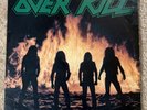 Overkill Feel the Fire 1985 Vinyl Record Megaforce Records