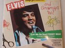 Sealed Elvis Presley Teddy Bear / Puppet On A String Rare Hard Cover Green Vinyl