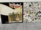 LED ZEPPELIN - II & III - 2 X UK LP EARLY REISSUE ATLANTIC GREEN/ORANGE VG/VG