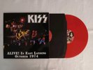 Kiss Import-Alive In East Lansing Oct. 1974*RED VINYL-NEVER PLAYED-READ DESCRIPT