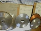 FIVE 78 RPM 1945 METAL MASTER STAMPERS, 3 12