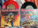 Iron Maiden Number Of The Beast Red Vinyl 7