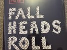 The Fall Fall Heads Roll Clear Black Red Splatter Rough Trade Exclusive
