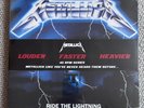 METALLICA Ride The Lightning 2x180g 45rpm Vinyl 2008 Rare Louder Faster Heavier