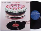 ROLLING STONES Let It Bleed LONDON NPS-4 LP VG+ with poster y