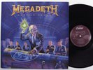 MEGADETH Rust In Peace CAPITOL LP VG+ y