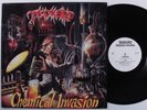 TANKARD Chemical Invasion COMBAT LP VG+ y