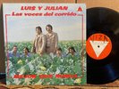 Luis Y Julian Las Voces Del Corrido VG+ VIZA ORIG RARE ranchera norteno tejano