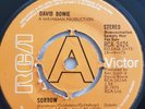 David Bowie,DEMO,Sorrow/Amsterdam,VG+,RCA,1973,Glam Rock,Promo,Classic Rock