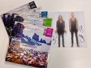 PLACEBO - NEVER LET ME GO - VINYL COLOURS BUNDLE PLUS SIGNED PRINT 5 X DLP