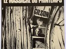 JEF GILSON La Massacre Du Printemps ORIGINAL FRANCE AVANT FREE JAZZ LP EX