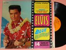 Rare ELVIS PRESLEY BLUE HAWAII Orange Label Rigid Vinyl