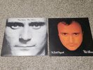 Phil Collins   Face Value & No Jacket Required Vinyl LP Records