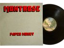 Montrose Vinyl Record Paper Money LP UK Pressing 1974