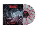 Ingested 'Denigration' Clear Turquoise Blue w/ Red Neon Pink Splatter Vinyl NEW