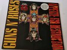 GUNS N' ROSES APPETITE FOR DESTRUCTION 1987 WITH FULL STICKER SET GEFFEN