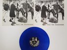Condemned 84 Face The Aggression 1997 Reissue Oi  LP Marbled Blue Vinyl NM/VG+