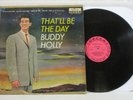 BUDDY HOLLY THAT'LL BE THE DAY '58 ORIGINAL PROMO LABEL RARE VINYL LP Decca 8707