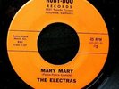 ELECTRAS Doo Wop 45rpm Little Girl of Mine b/w Mary Mary LISTEN