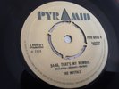 THE MAYTALS/SKINHEAD REGGAE/PYRAMID 45/54 46 THAT'S MY NUMBER