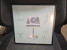 Enter Shikari --The Spark Vinyl Record Silver 2017 Signed And Framed