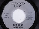 Modern Soul Boogie 45 TINTED GLASS Back Em Up/How You Do It DIAMOND LADY HEAR f