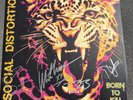 SOCIAL DISTORTION Band Signed Born To Kill Vinyl Fingerprints Long Beach 5/9/26