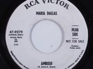 Northern Soul 45 MARIA DALLAS Ambush RCA VICTOR promo HEAR f